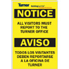 All Visitors Must Report