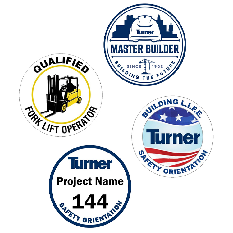 Hard Hat Stickers
