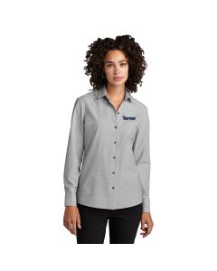 MERCER+METTLE Women&#039;s Long Sleeve Stretch Woven Shirt
