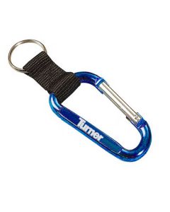 Turner Carabiner Keytag Clip -Blue