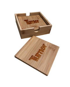 The Bellana Bamboo Coaster