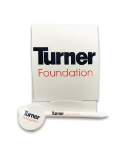 Matchbook Golf Tees and Ball Markers - Turner Foundation