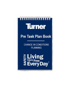 Turner Pre Task Plan Book (Pack of 10) 