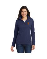 Port Authority - Retro Turner Vintage Ladies Pinpoint Mesh 1/2-Zip