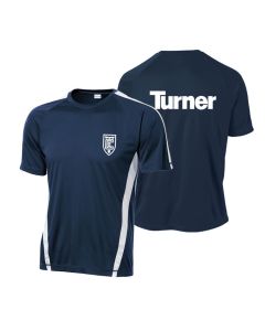 Turner Vintage Sport Shirt - 2 Logos - Sport-Tek - Colorblock PosiCharge Competitor Tee
