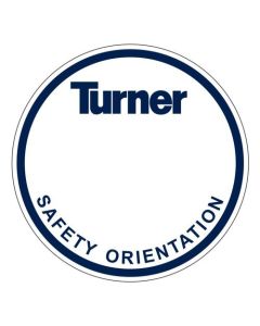 Hard Hat Orientation Sticker - Qty 250