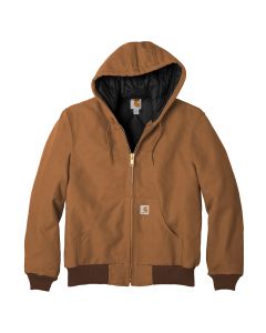 Carhartt - Quilted-Flannel-Lined Duck Active Jac