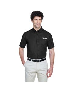 CORE365 - Men’s Tall Optimum Short Sleeve Twill Dress Shirt