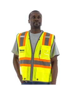 Majestic - Class 2 D-ring Pass Thru Mesh Safety Vest