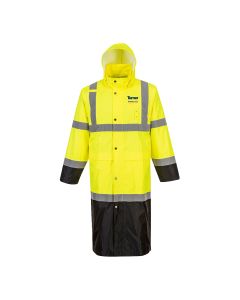 Portwest - Class 3 Hi-Vis Contrast Rain Coat