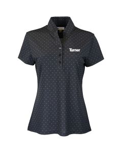 Greg Norman - Ladies Micro Pique Spinner Print Polo