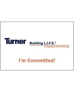 Turner Building L.I.F.E. Banner - I'm Committed