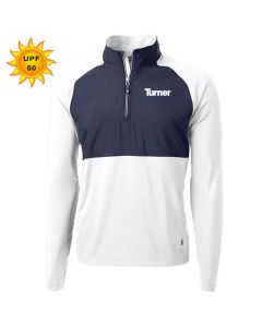 Cutter & Buck - Men's Team Adapt Eco Knit Hybrid Quarter Zip